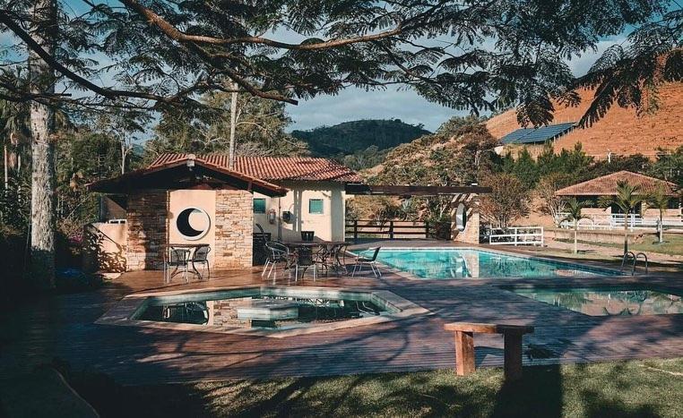 Hotel Fazenda Vale Imperial Петрополис Экстерьер фото